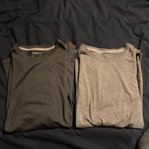 Reebok Workout/Tech Shirts (2 pack)